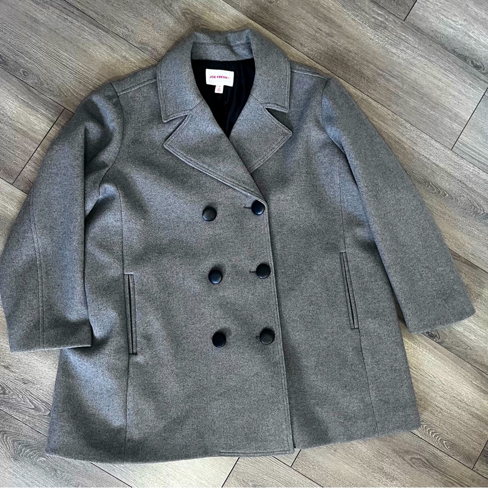 Grey Joe Fresh winter coat in plus size 2X.  Womens Winter Coat / Trench Coat